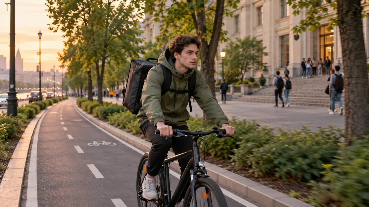 Иллюстрация к статье «Курьер Купер Москва»